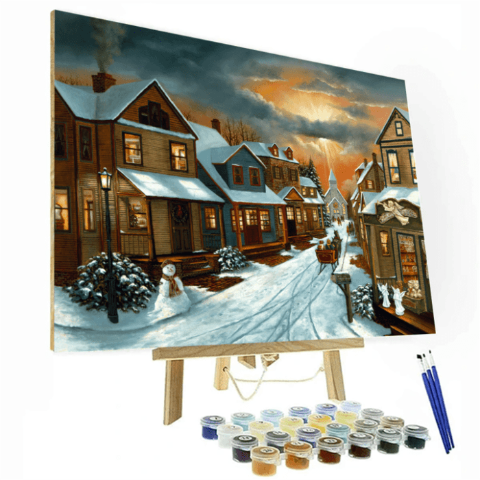 With An Angels Touch Paint By Number Painting Set