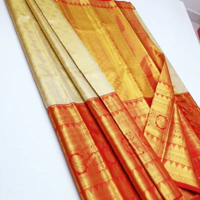 Bridal Pure SIlk 2 gram Kanchivaram Saree