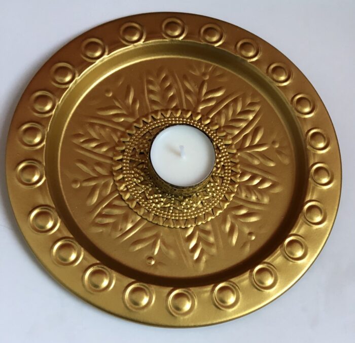 Artnbuff Galleria - Plate with t light candle holder2 1 scaled 1