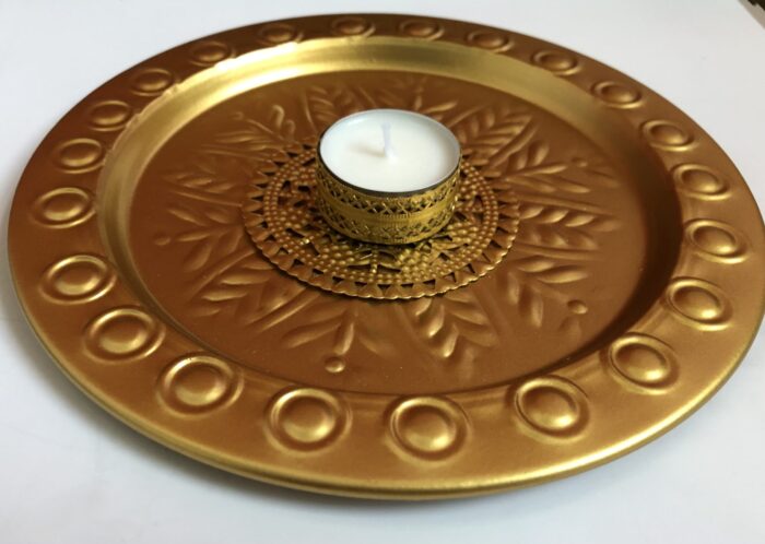 Artnbuff Galleria - Plate with t light candle holder3 1 scaled 1